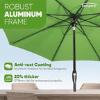 Tempera Patio Market Outdoor Table Umbrella - Image 5
