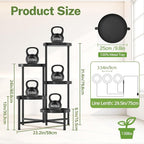 iDavosic.ly 5 Tier Large Plant Stand Indoor - Image 3