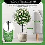 Artificial Topiary Bushes for Outdoors - Image 3