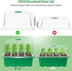 Bonviee 10 Packs Seed Starter Tray - Image 3