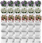 36 Pockets Living Wall Planter Indoor, Self Watering Wall Hanging Planters by Unknown