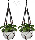 35 Inch Macrame Plant Hanger, Large by Unknown