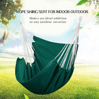 Hommtina Hammock Chair Hanging Rope Swing, Max 300 Lbs Hanging Chair - Image 3