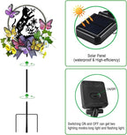 Cat Solar Lights Outdoor Garden, Silhouette Cat - Image 5
