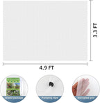 Bird Netting for Garden Protection, CANAGROW 4 Pack Garden Plant Mesh Netting - Image 2