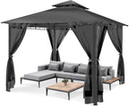 COBIZI Gazebo 10x10 Heavy Duty Gazebos - Image 9