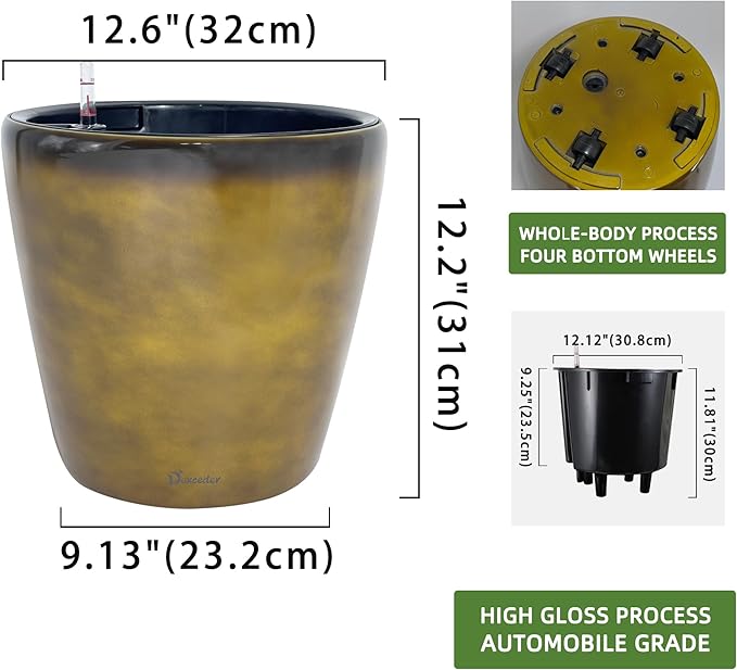 Dexceder 13x12 Self Watering Planter - Image 3
