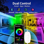 KSIPZE Outdoor led Strip Lights Waterproof IP68, RGB Outdoor led Lights - Image 2
