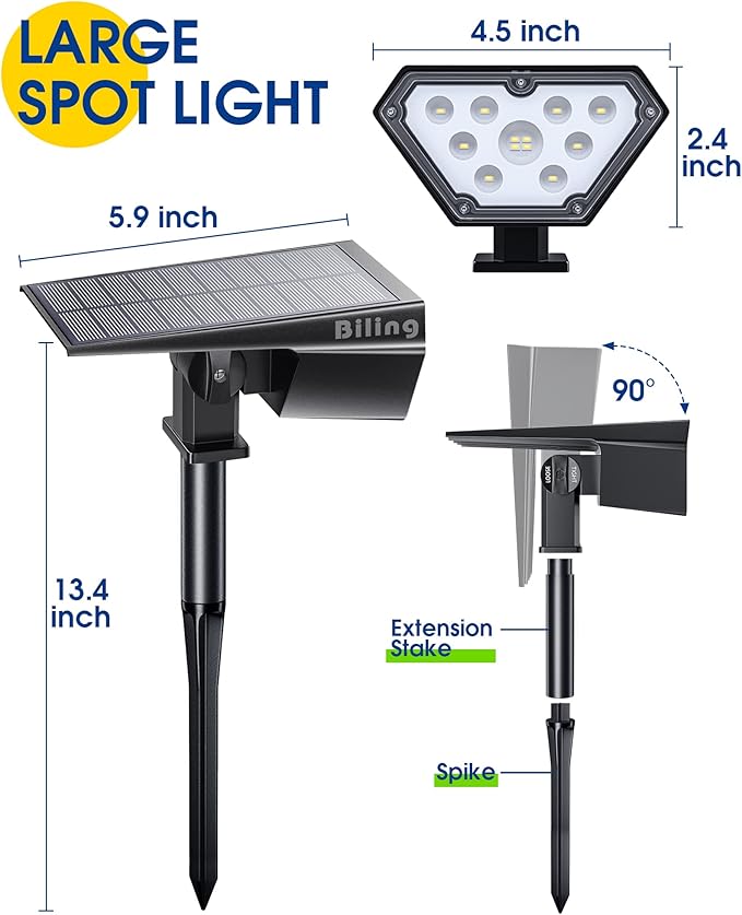 Biling Solar Spot Lights - Image 7