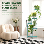 TOSKING 5 Tier Tall Plant Stand Indoor Outdoor, Heavy Duty Corner Shelf - Image 6