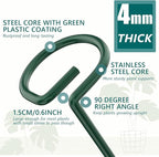 MAFONE 12 Pack 16inch Plant Support Stakes, Plant Stick Garden Single Stem - Image 3