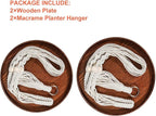 E-Know Macrame Plant Hanger - Image 3