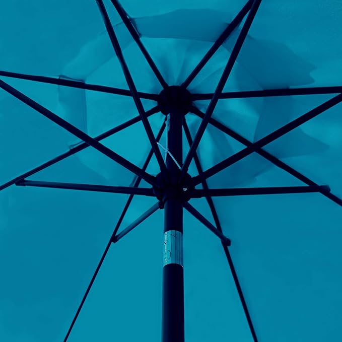 Sunnyglade 9' Solar LED Lighted Patio Umbrella - Image 4