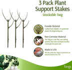 Stackable Plant Support Stakes, Indoor & Outdoor Houseplant Stem Support - Image 2