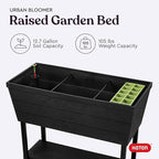 Keter Urban Bloomer 12.7‑Gallon Raised Garden Bed – Elevated Outdoor Planter Box - Image 4