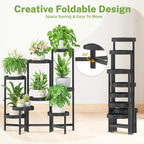 iDavosic.ly 8 Tier Folding Plant Stand Indoor Outdoor - Image 3