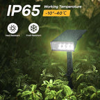 Consciot Solar Spot Lights Outdoor, 4 Pack, 600 Lumens, IP65 Waterproof - Image 5