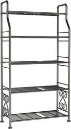 GIOTORENT Plant Stand Outdoor Indoor 5 Tier Metal Waterproof - Image 6