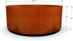 PLANTERCRAFT Corten Steel Metal Planter Box, Round Sizes, Modern Garden Steel - Image 5