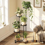 Bamworld Tall Plant Stand Indoor Outdoor Plant Stand by Bamworld