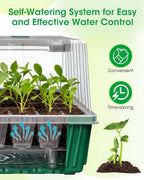 2PCS 120 Cell Self-Watering Seed Starter Tray Kit - Image 4