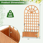 Giantex Wooden Raised Garden Bed - Image 5