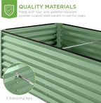 Best Choice Products 8x4x2ft Outdoor Metal Raised Garden Bed, Deep Root Planter - Image 6