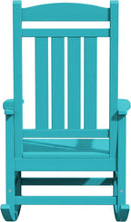 KINGYES HDPE Rocking Chairs Outdoor, Patio Rocking Chairs - Image 12