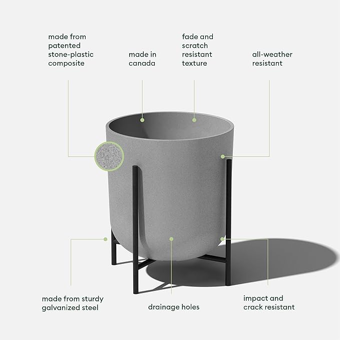 Veradek Mason Series Raised Lima Planter - Image 2