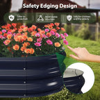 Raised Garden Bed Kit, Oval Large Metal Raised Beds - Image 5