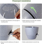 10 inch Self Watering Pots, Plant Pots - Image 4