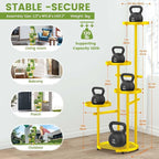 TOSKING 5 Tier Metal Plant Stand Indoor， Plant Shelf, Corner Shelf Flower Pot - Image 4