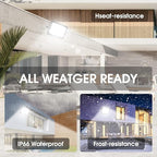 2 Pack 250W Led Flood Lights Outdoor, Super Bright 37000LM Security Lights - Image 6