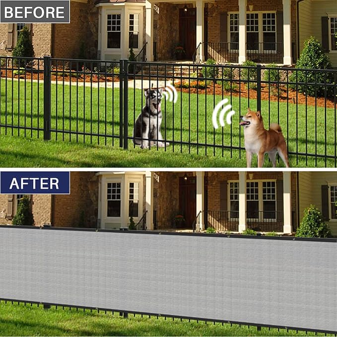 Windscreen4less Privacy Fence Screen Heavy Duty Windscreen Fencing Mesh Fabric - Image 2