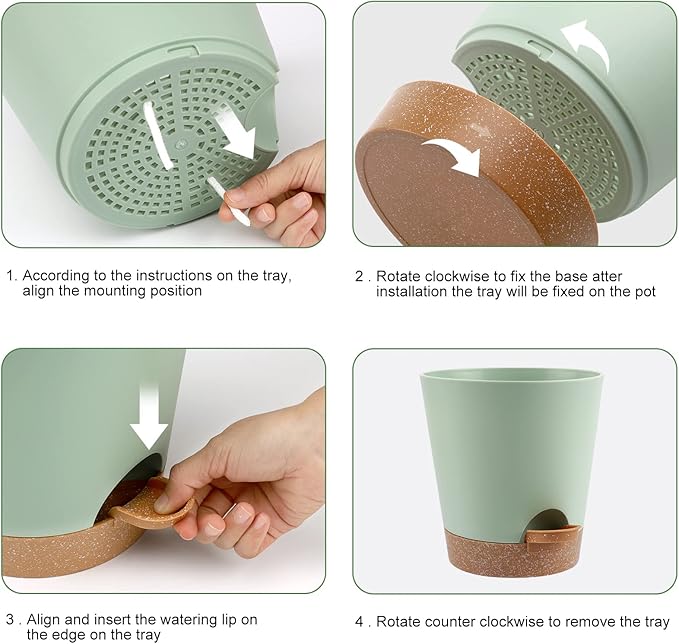 Indoor Self Watering Planters - Image 2