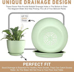 Plant Pots 12/10/9 inch Set of 3, Flower Pots - Image 5