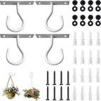 4Pack 2.5Inch Ceiling Hooks for Hanging Plant, Hanger for Indoor and Outdoor by AnDocK