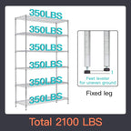 BestOffice | 6-Tier Wire Storage Shelves - Image 6