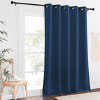 NICETOWN Sliding Door Window Treatment Blackout Patio Door Curtain Panels - Image 7