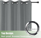 HolidayIdeas Outdoor Curtains for Patio Waterproof, 6 Panels - Image 4