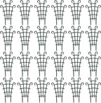 ZEAYEA 24 Pack Trellis for Potted Plants, Plastic Small Trellis for Pot by ZEAYEA