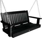 Highwood AD-PORL2-BKE Lehigh Porch Swing, 4 Feet by highwood