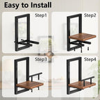 bosbo Floating Shelves for Wall, Plant Shelf Indoor, Wall Planters for Indoor - Image 5