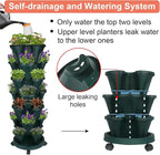 GameXcel Vertical Planter 7 Tier Stackable Planters Garden Planters Strawberry - Image 4