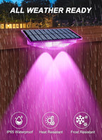 Solar Fence Lights, Fence Light Solar Powered - Image 4