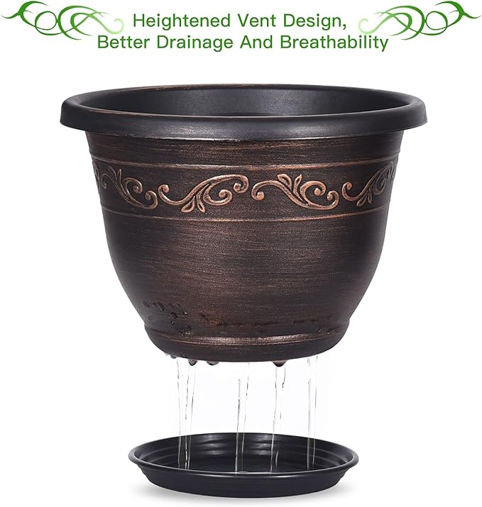Plastic-Plant-Flower-Planters-16 Inch - Image 4