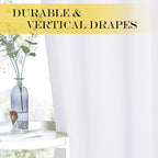 NICETOWN 50% Light Blocking Vertical Blinds - Image 4