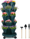 DUNCHATY Stackable Vertical Garden Planter by DUNCHATY