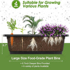 SEJOV 2 Pack Vertical Raised Garden Bed, 5-Tier Vertical Garden Planter - Image 6