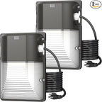CINOTON 30W Plug in LED Wall Pack Light by CINOTON